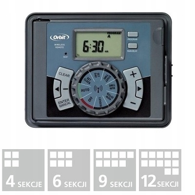 Sterownik nawadniania Orbit Easy Set Logic 12 sekcji