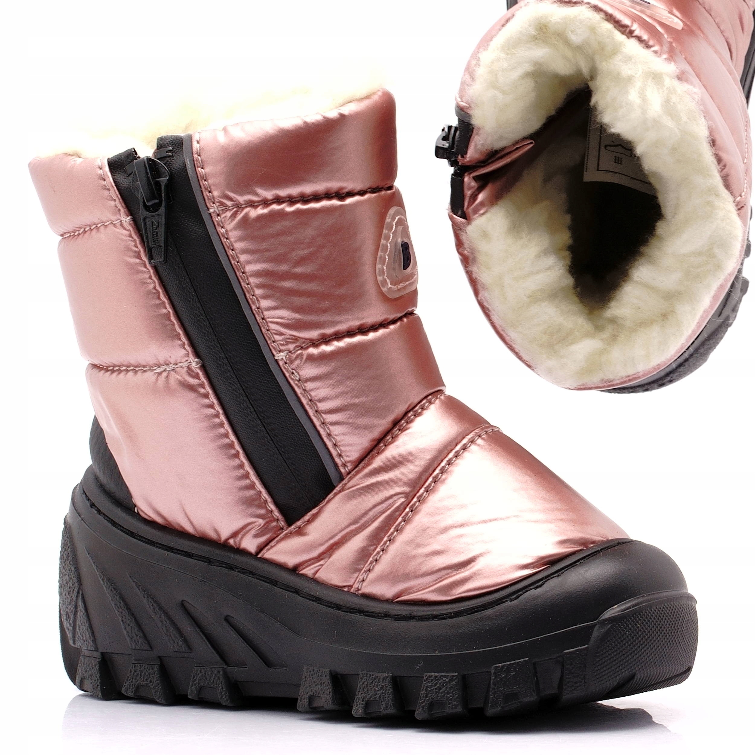 BARTEK ŚNIEGOWCE OCIEPLANE BUTY ZIMOWE KOZAKI 24/25