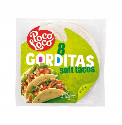 

Gorditas Soft Tacos 15cm 8szt PocoLoco