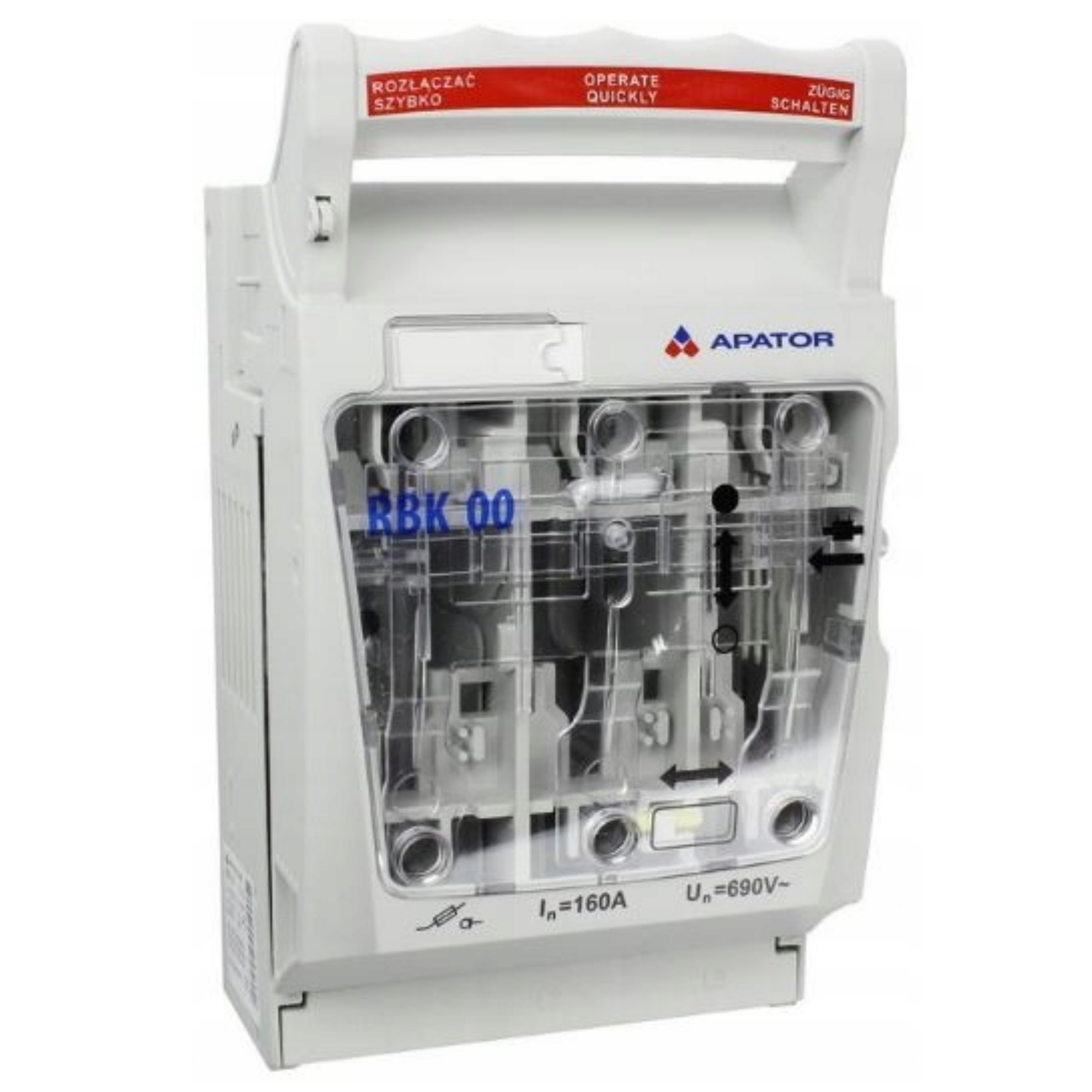 Rozłącznik izolacyjny bezpiecznikowy RBK-00W