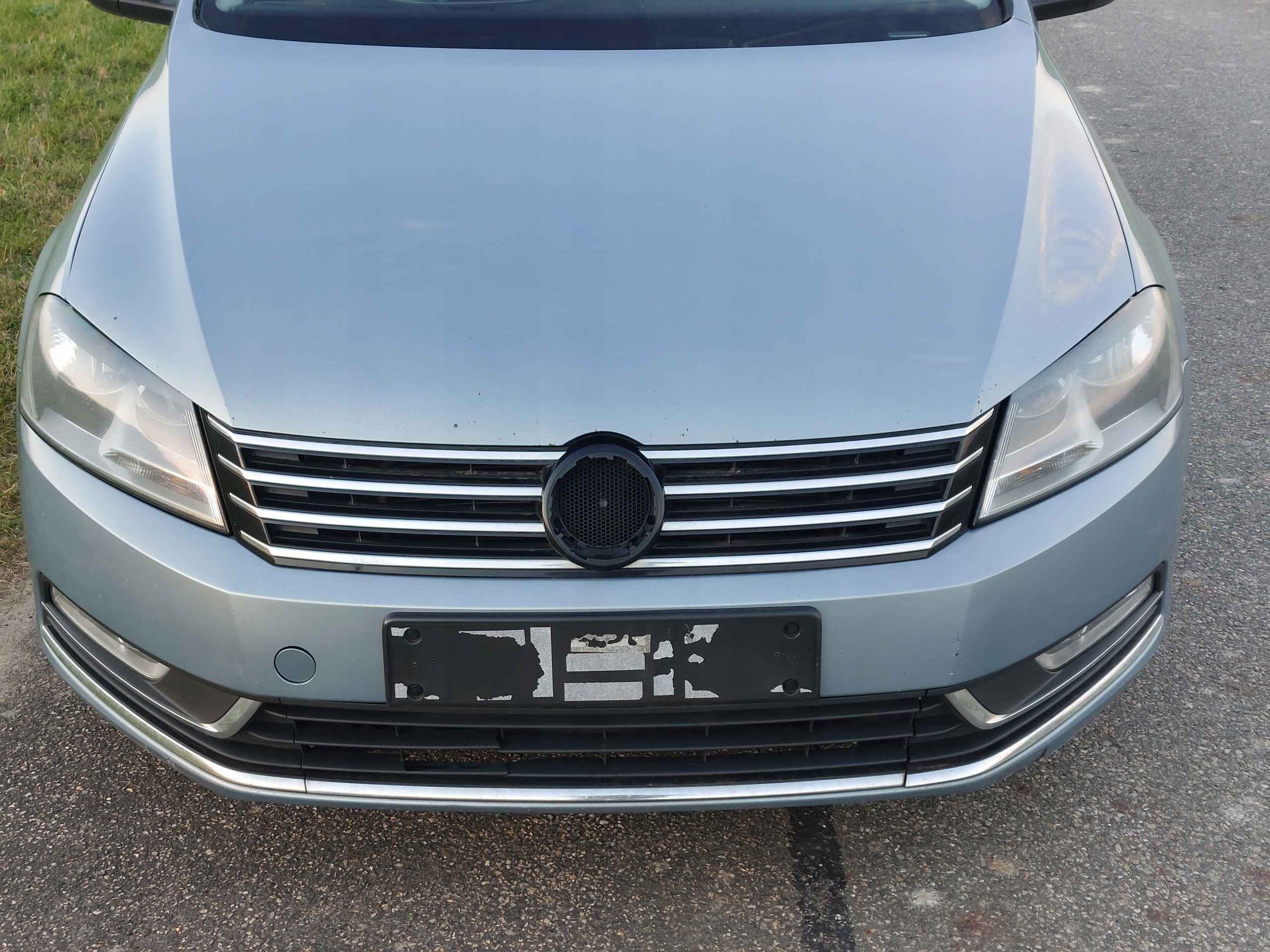 VW PASSAT B7 БАМПЕР КАПОТ ПЕРЕДНЯ ПАНЕЛЬ ПЕРЕД КРИЛО РАДІАТОРИ Lc7z КОМПЛЕКТ