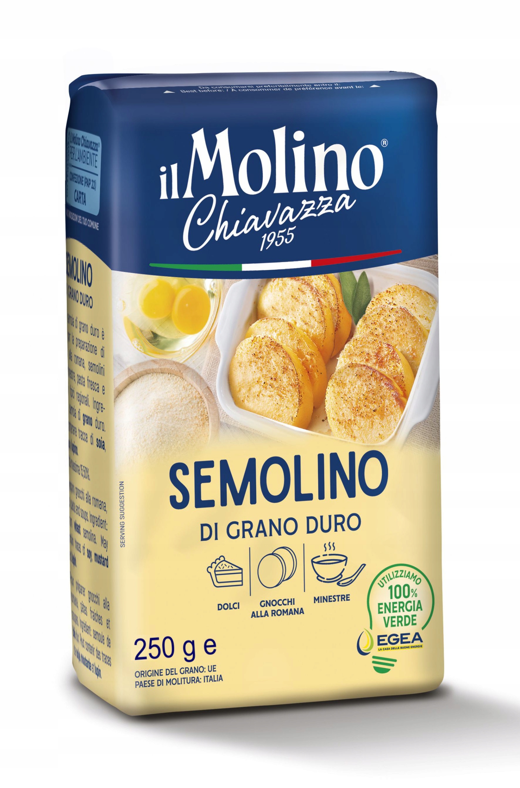 Levně 17X Mouka Semola di Grano Duro 250 g il Molino Chiavazza