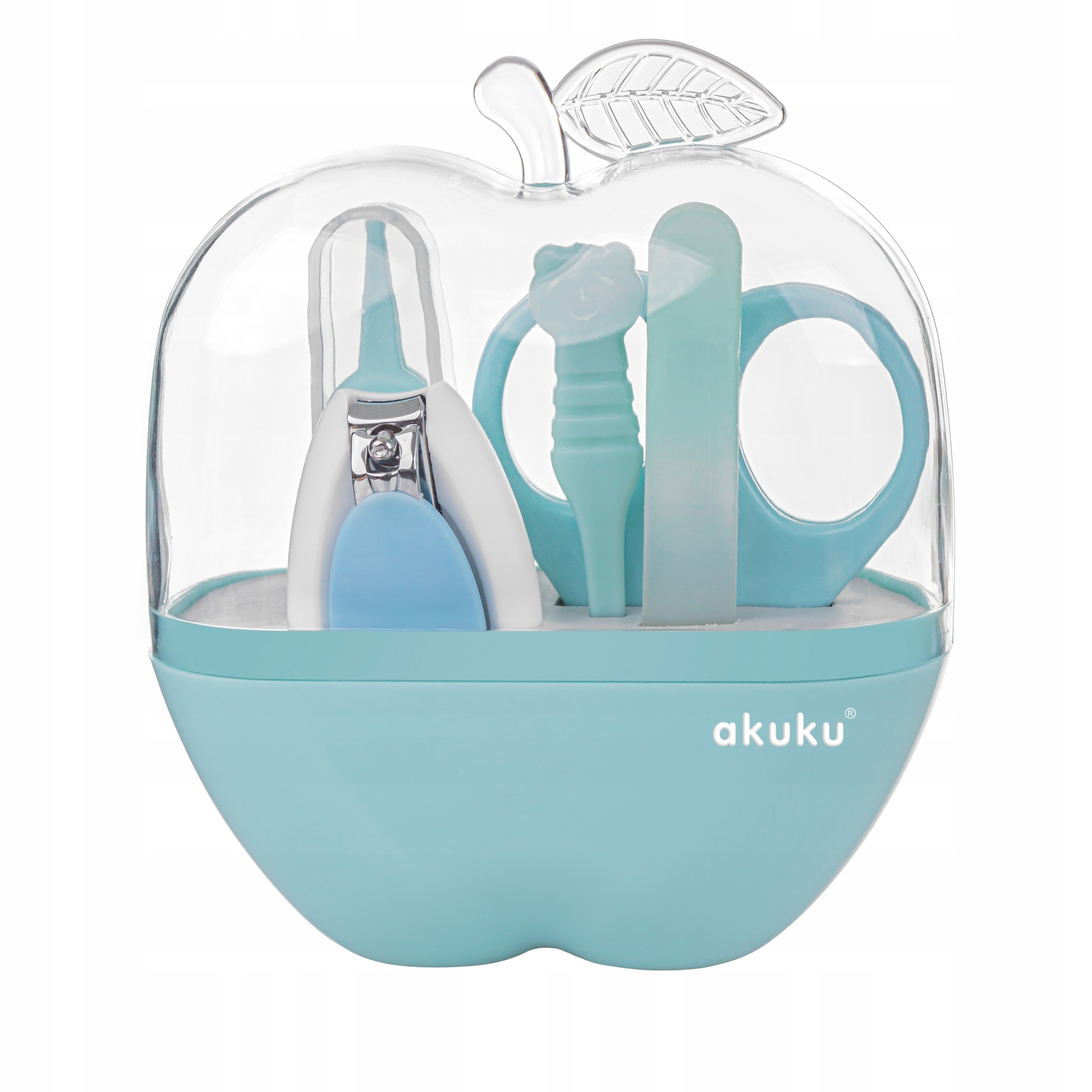 AKUKU ZESTAW KOSMETYCZNY NOŻYCZKI CĄŻKI PILNICZEK Marka Akuku