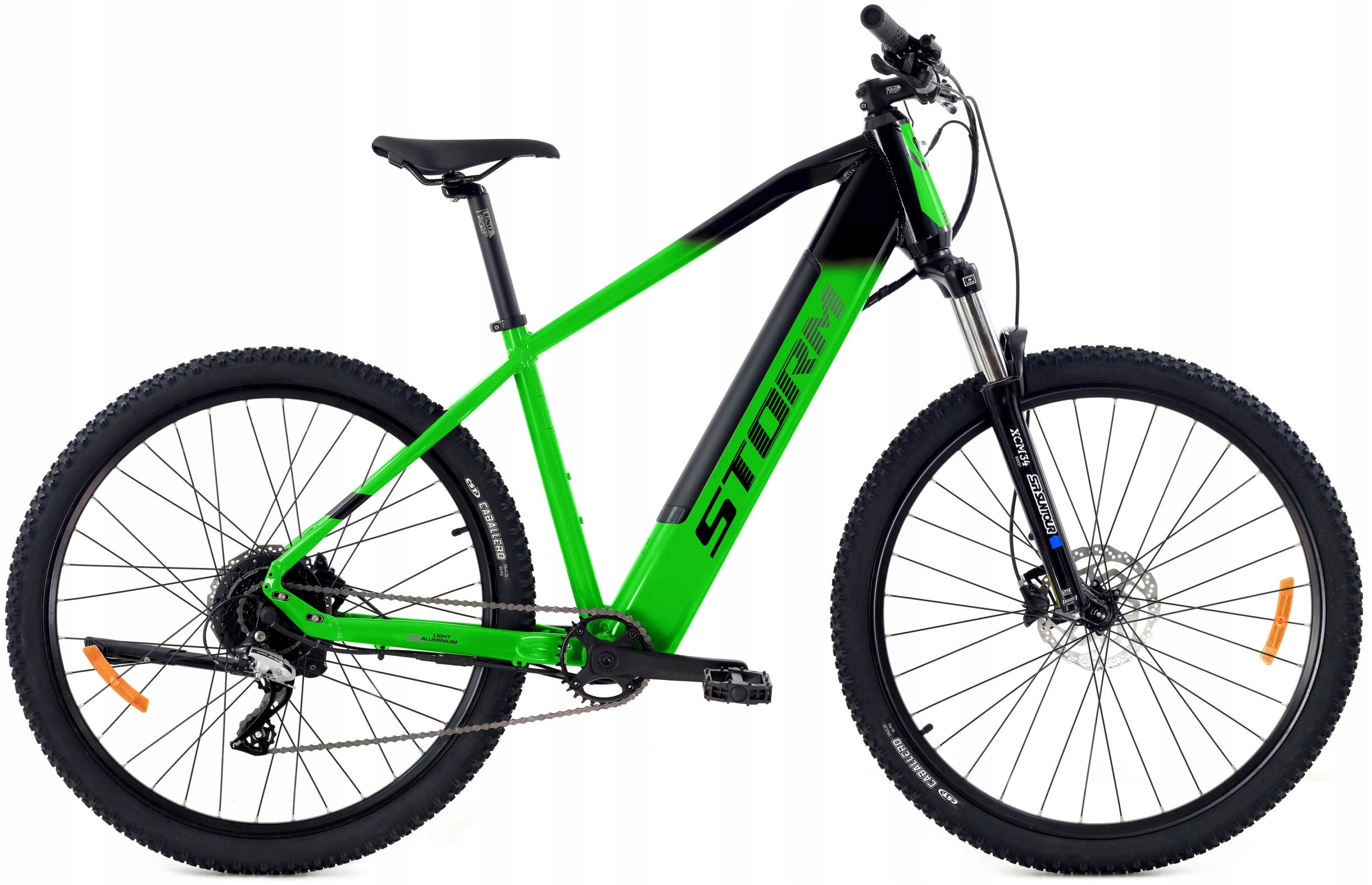Rower Elektryczny Mtb Storm E-taurus 1.0 rama 17 29 zielony czarny 2025