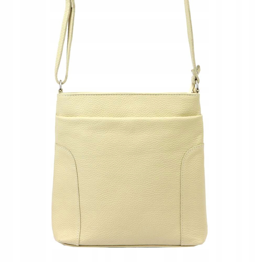 Dámská kožená kabelka Patrizia béžová elegantní 417013, módní a stylová