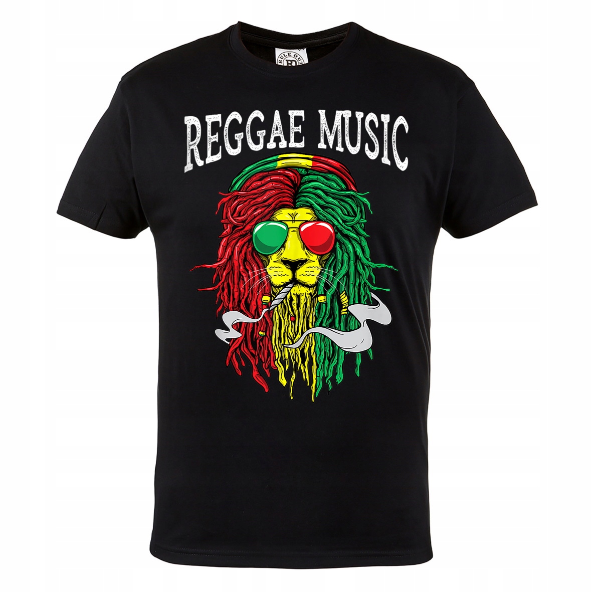 

Koszulka Muzyczna Reggae Jamaica Rasta Lion