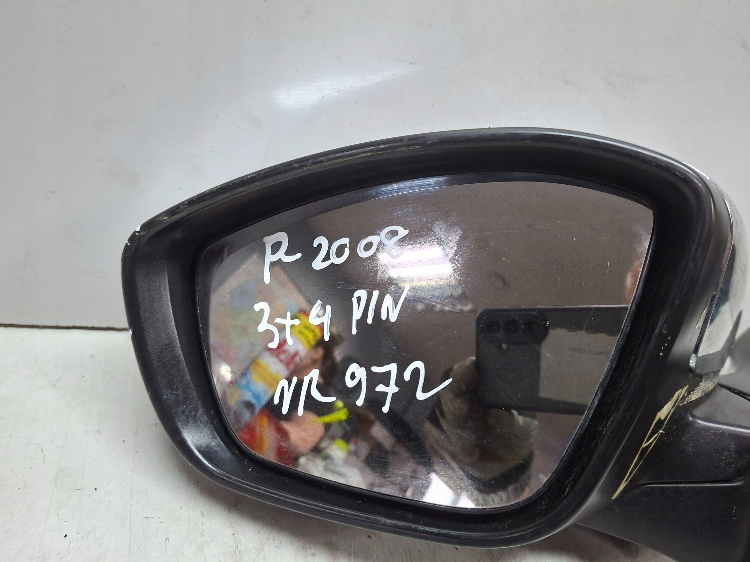 mirror exterior left 7 PIN PEUGEOT 208 2008 2012