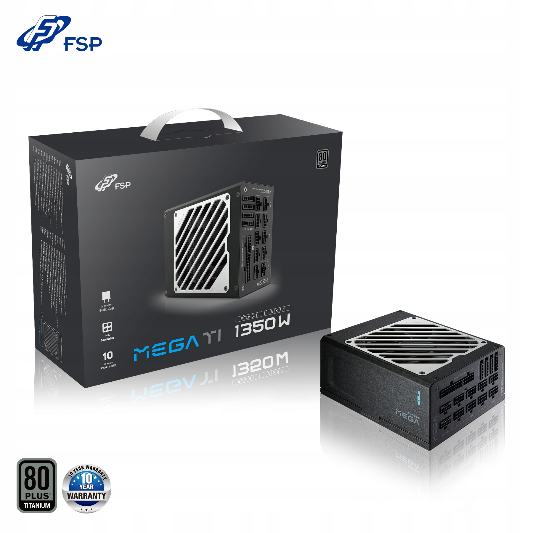 Fsp TI/1350W/ATX 3.1/80PLUS Titanium/Modular/Retail
