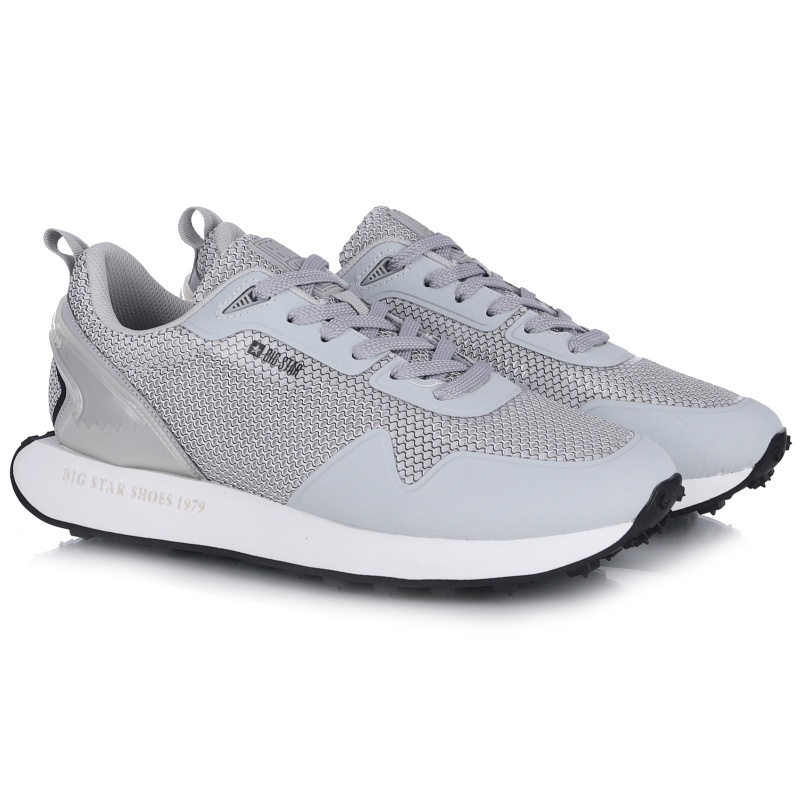Pánské tenisky Big Star RR174358 Grey sportovní šedé Eko VEL.41