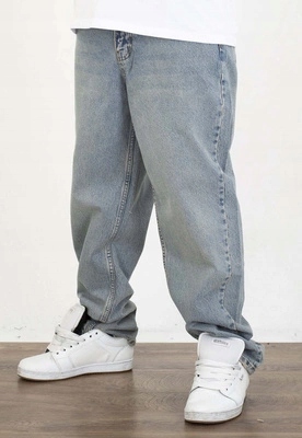 Kalhoty I8 Denim BAG85 Baggy modré