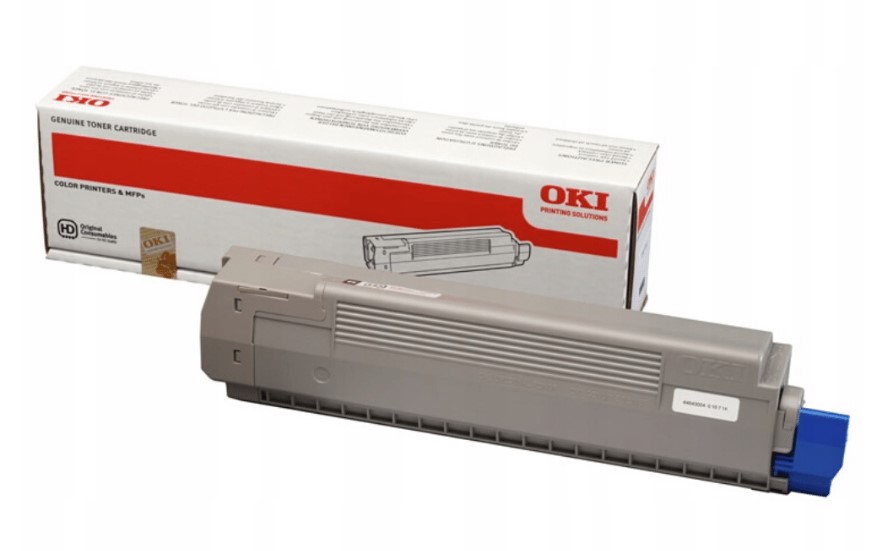 Toner Oki 44643003 modrý (cyan)