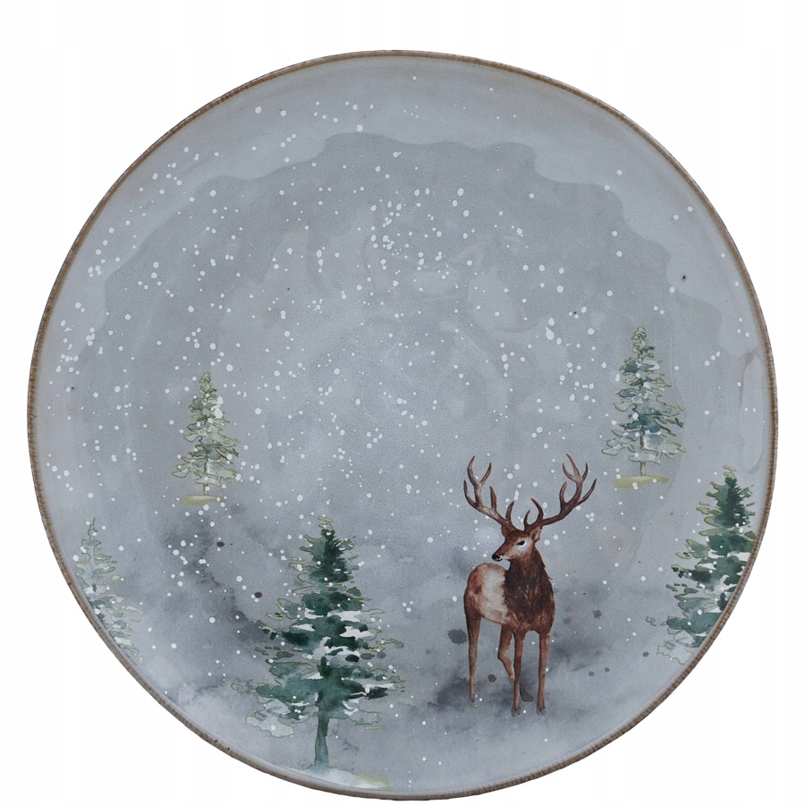 

Talerz Winter kamionkowy śr. 28cm