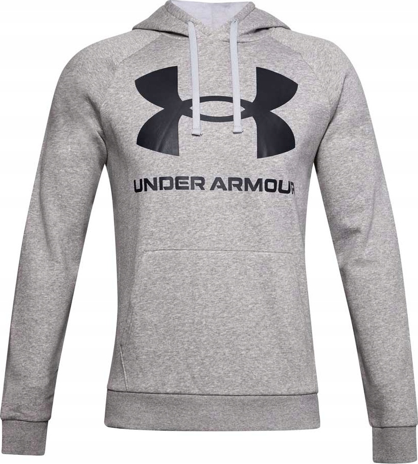 Pánská Mikina Under Armour Rival Fleece Big Logo Hd Šedá 1357093 011 vel. 2XL