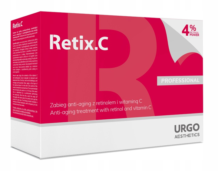 Retix C 4% Retinol Wit C 8% 5 Zabiegów Zestaw