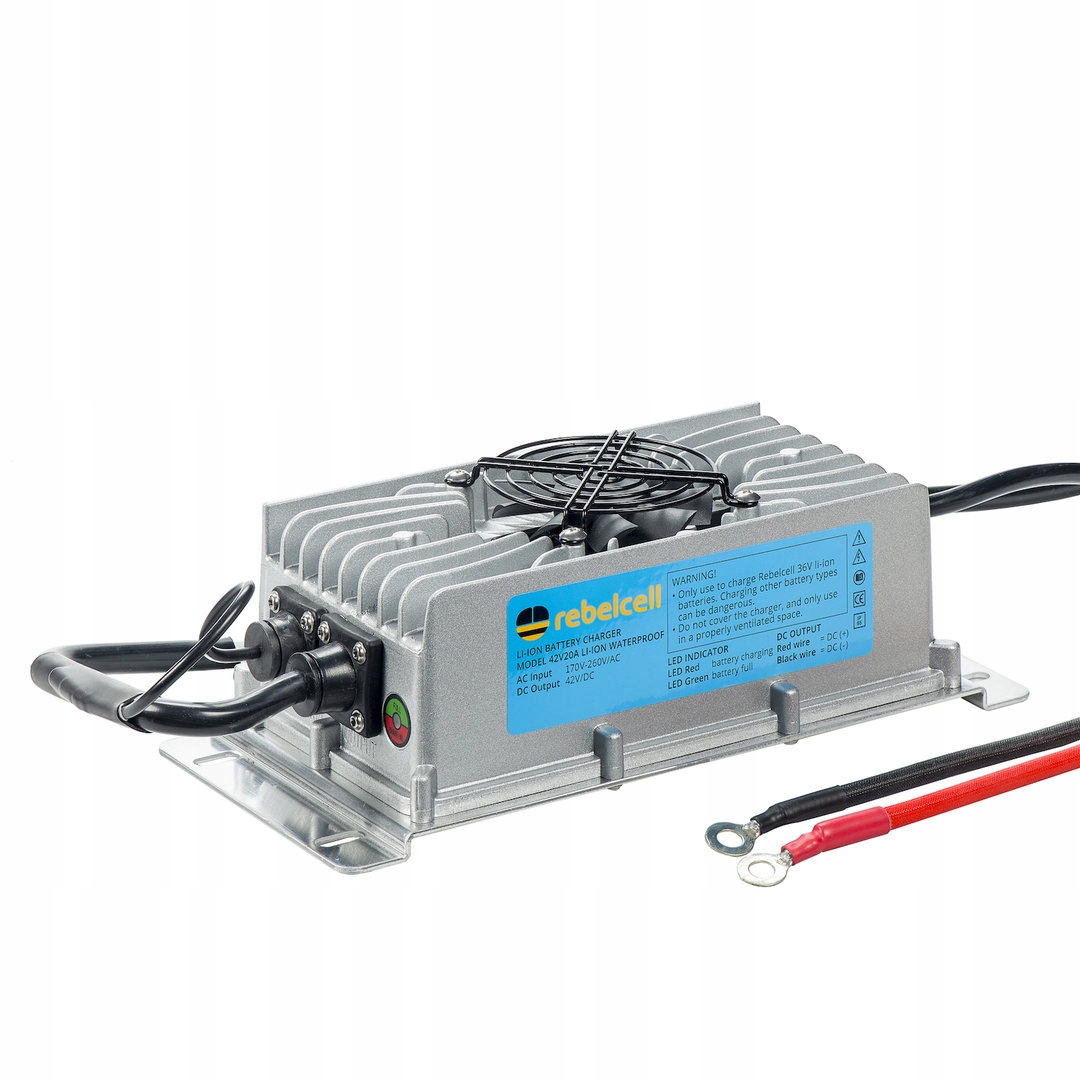 Rebelcell Profesjonalna Ładowarka 36V 20A Wodoodporna