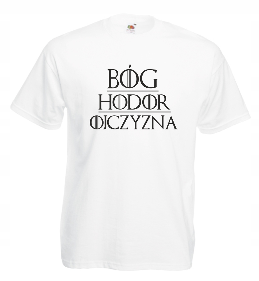 

Koszulka męska Bóg Hodor Ojczyzna Gra o Tron M