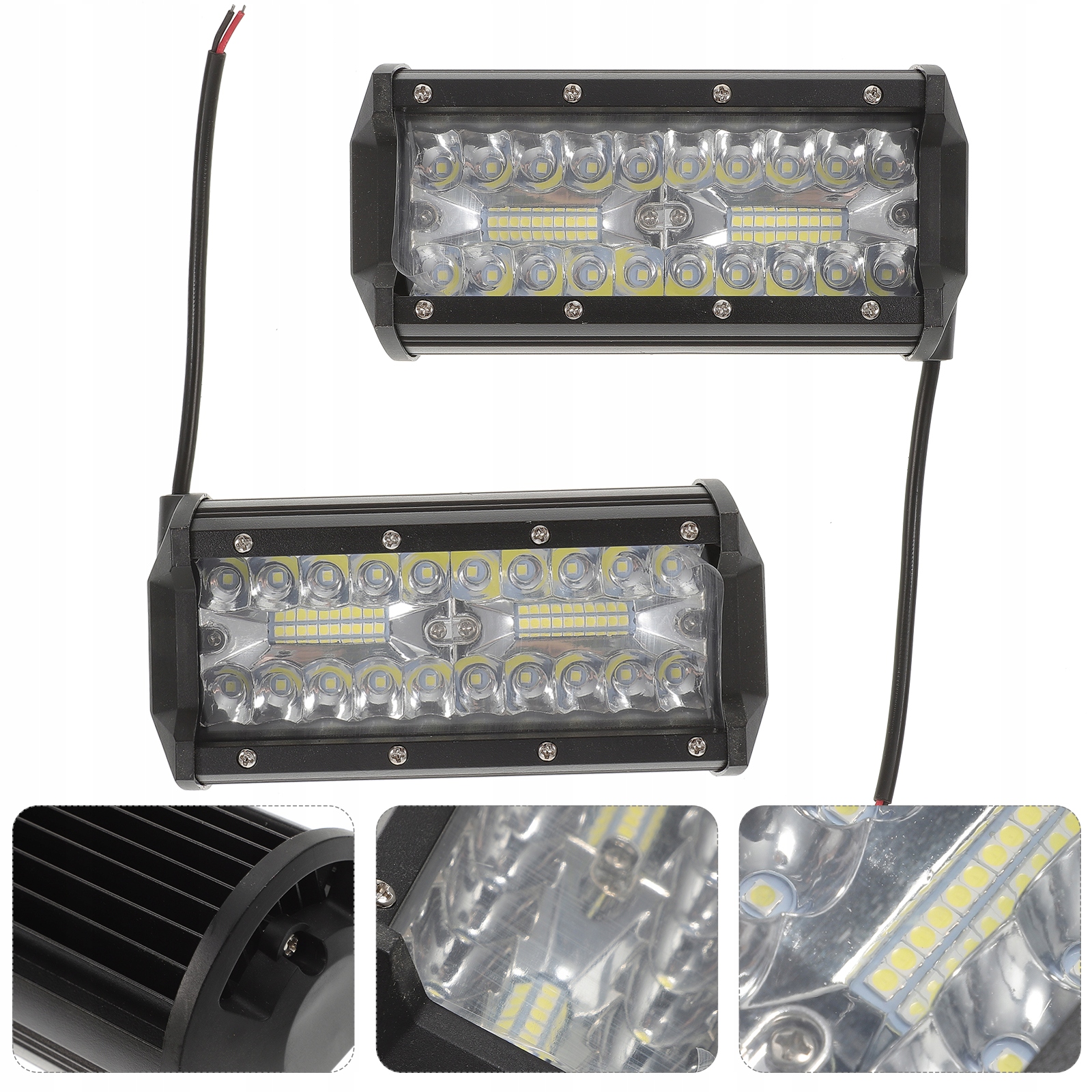 REFLEKTOR SAMOCHODOWY REFLEKTOR DROGOWY LED 7 CALI LLWL Waga produktu z opakowaniem jednostkowym 0.25 kg