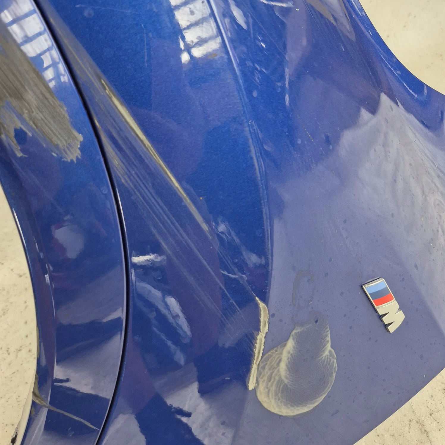 BMW X1 U11 22- fender left front front moulding for fender