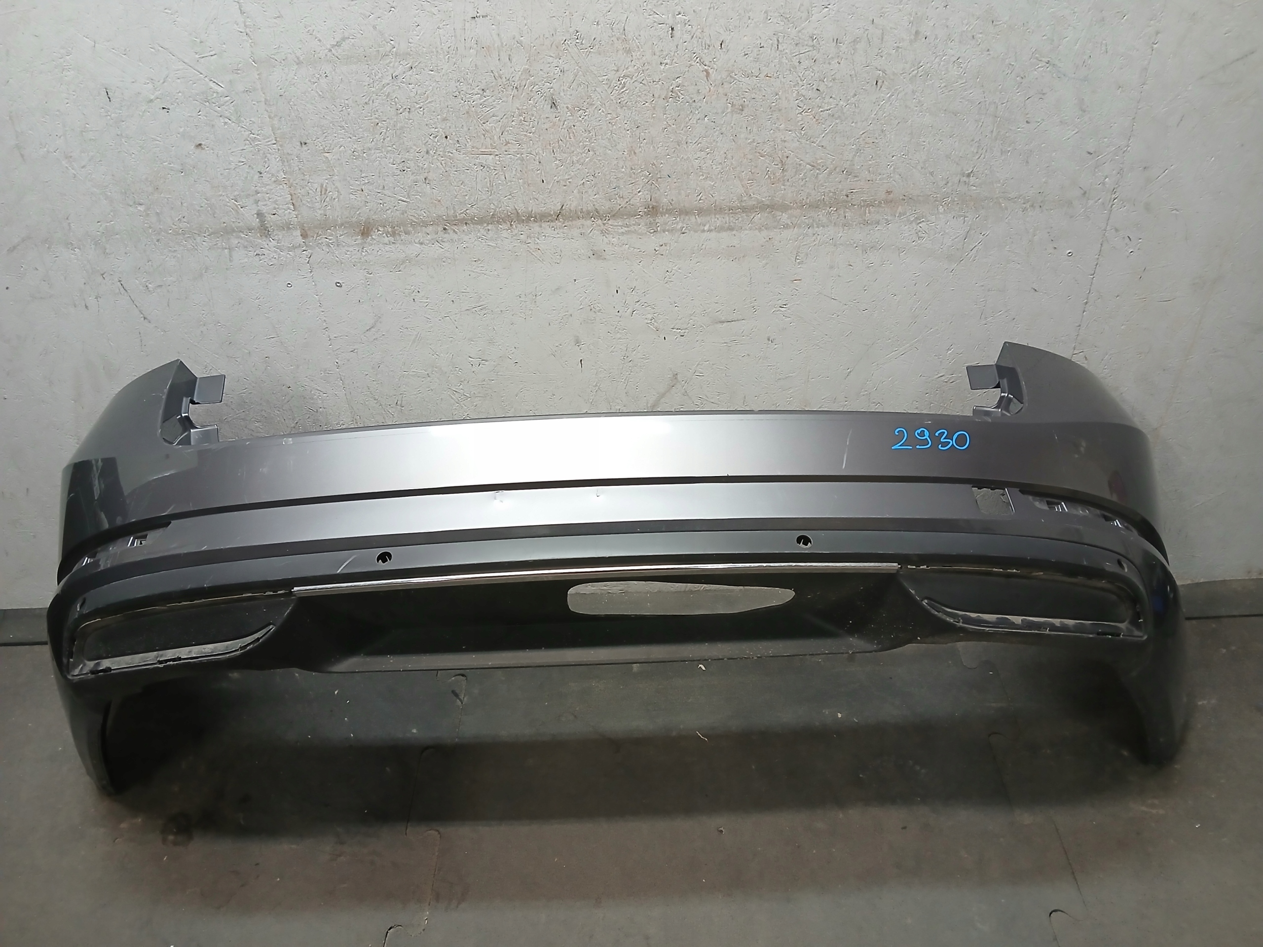 bumper rear part SKODA SUPERB III 3 sedan 3V