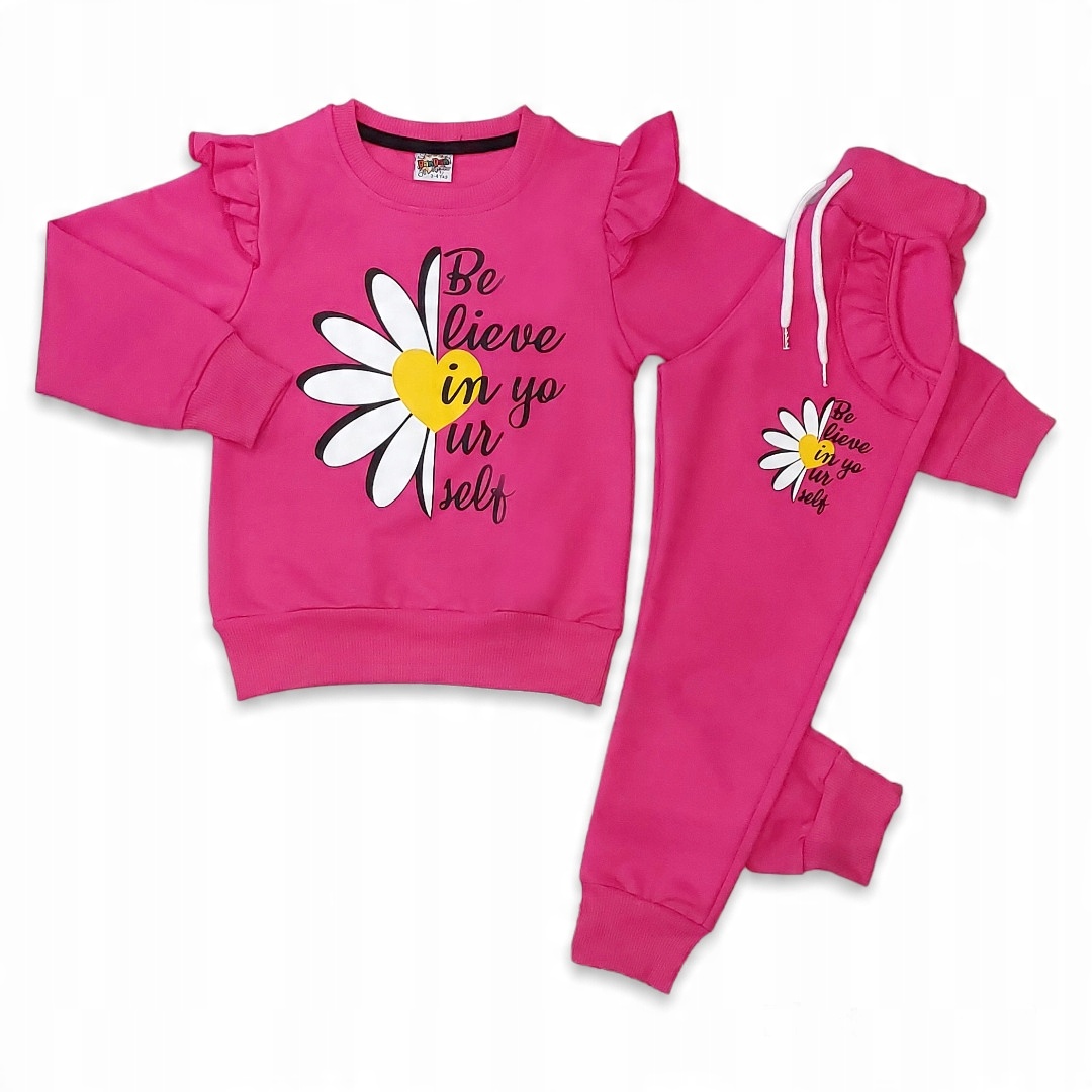 

Dres dziecięcy kompletny bluza spodenki r.116