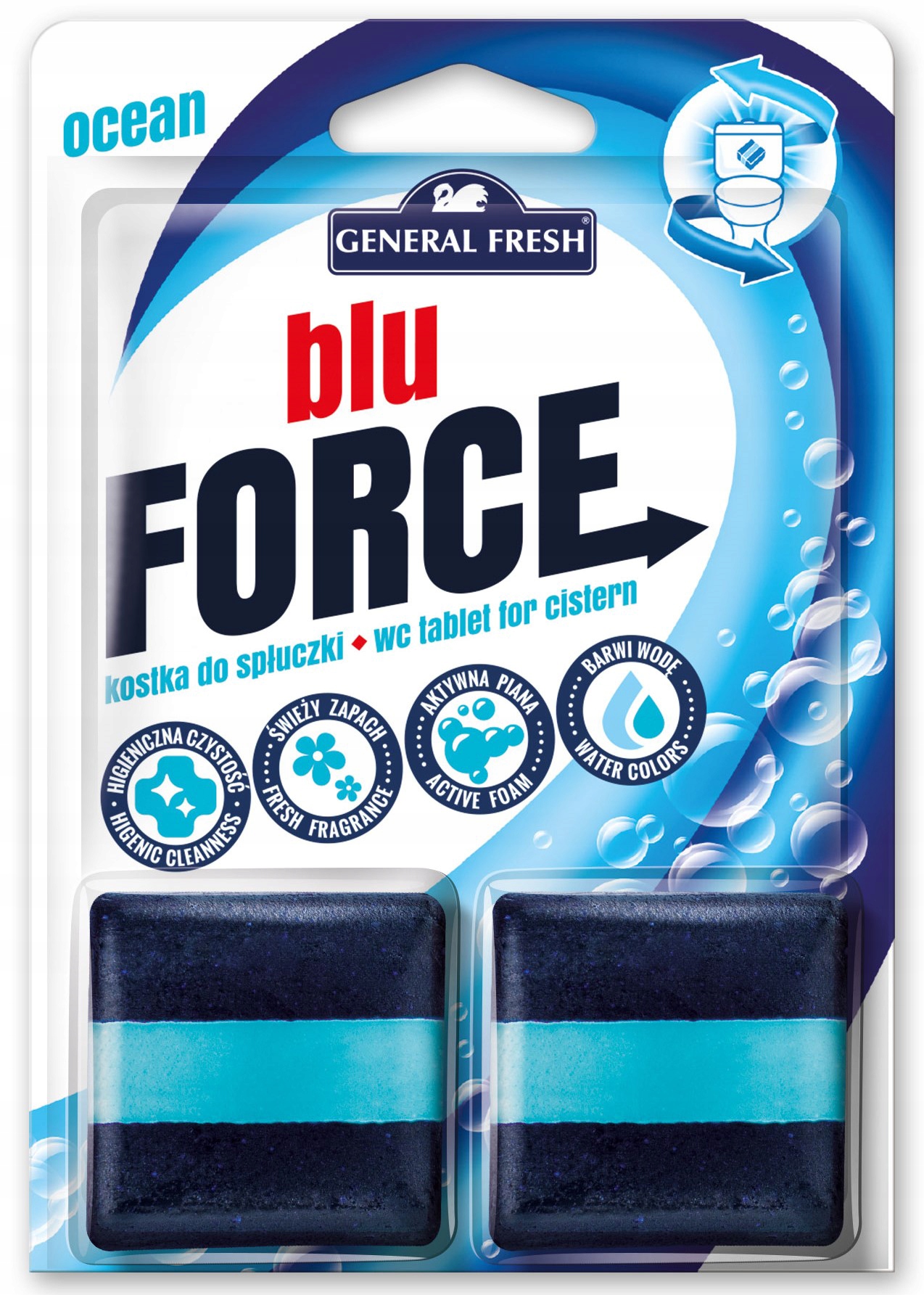 

Blu Force kostka do spłuczki Wc 2X50G