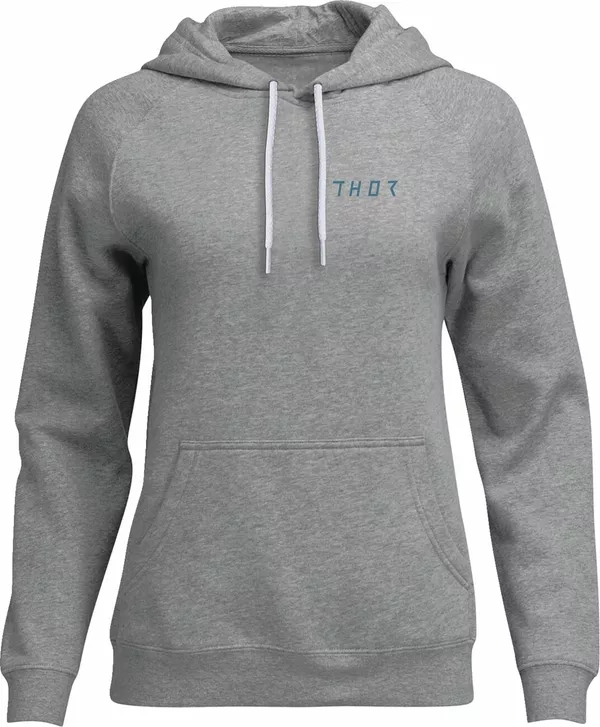 Dámska mikina s kapucňou Thor Trax gray XL