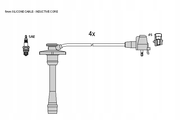 STARLINE PRZEWÓD ZAPLONOWY TOYOTA AVENSIS CARINA E CELICA COROLLA