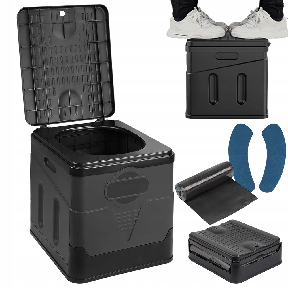 Turistická toaleta Skládací přenosné sáčky Obal do karavanu Stan