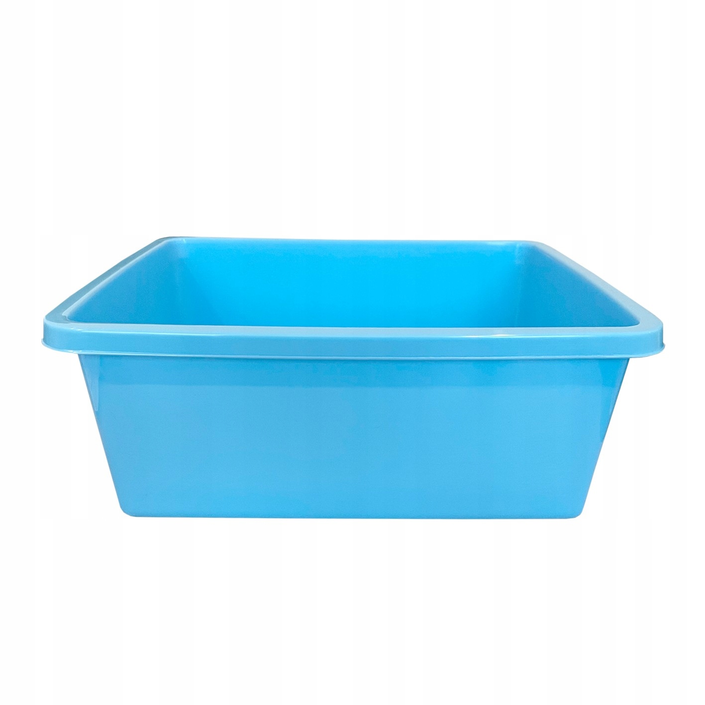 Miska prostokątna pojemnik do łazienki 8L błękitna