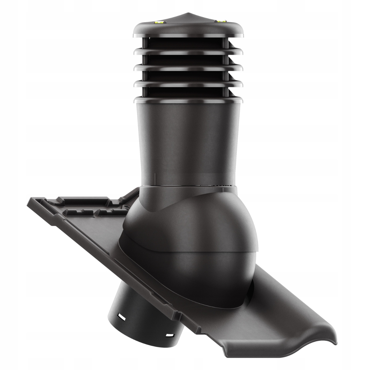 Větrací komín Smart fi150 střešní krytina Alegra 9 Tmavě Hnědá Ušlechtilá