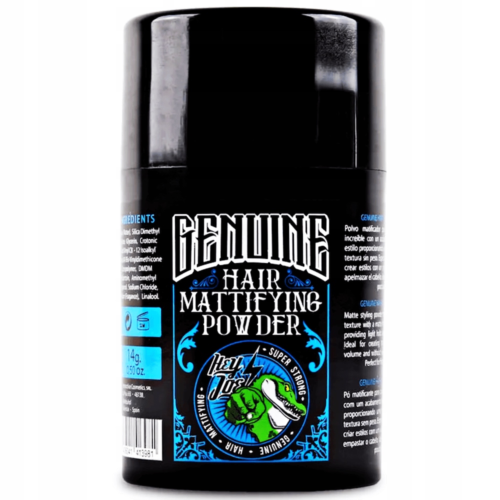 MATUJĄCY i MOCNY puder do włosów Hey Joe! Mattyfing Hair Powder 14g Marka Hey Joe