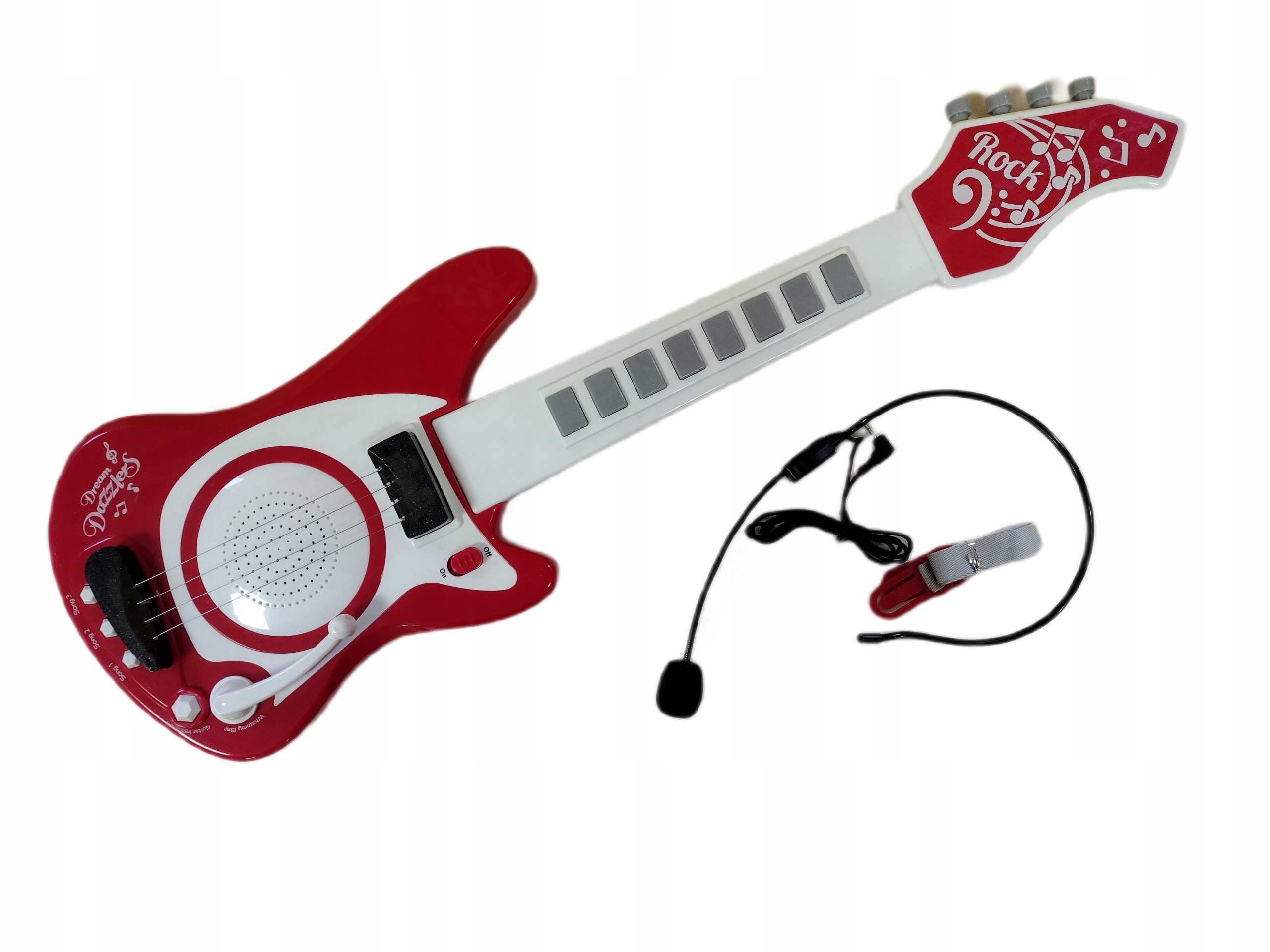 Gitara elektryczna B/O 59x20,5x5,5cm 7577