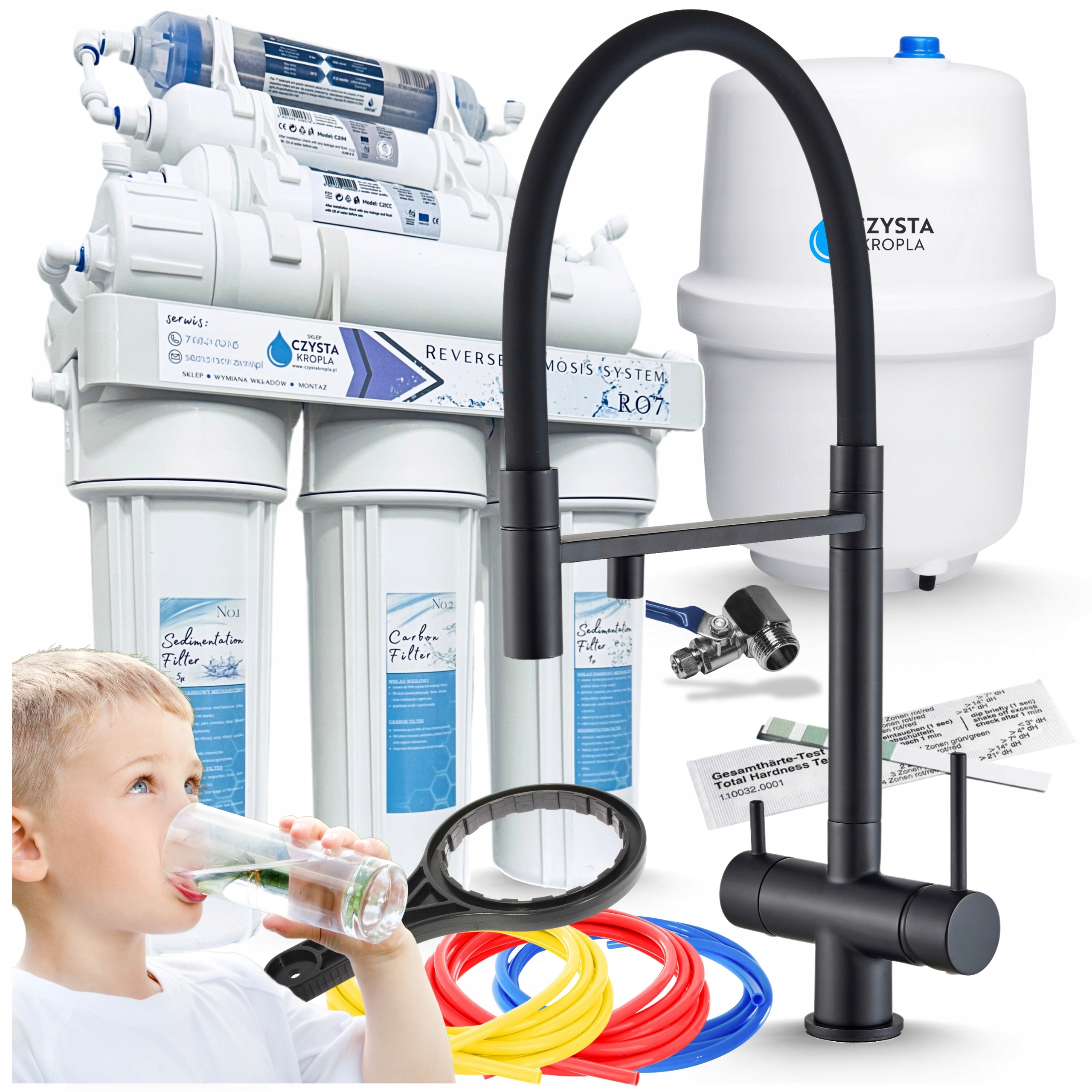 Sada na filtrovanie 7-stupňový distribútor s mineralizátorom Eco Zadarmo