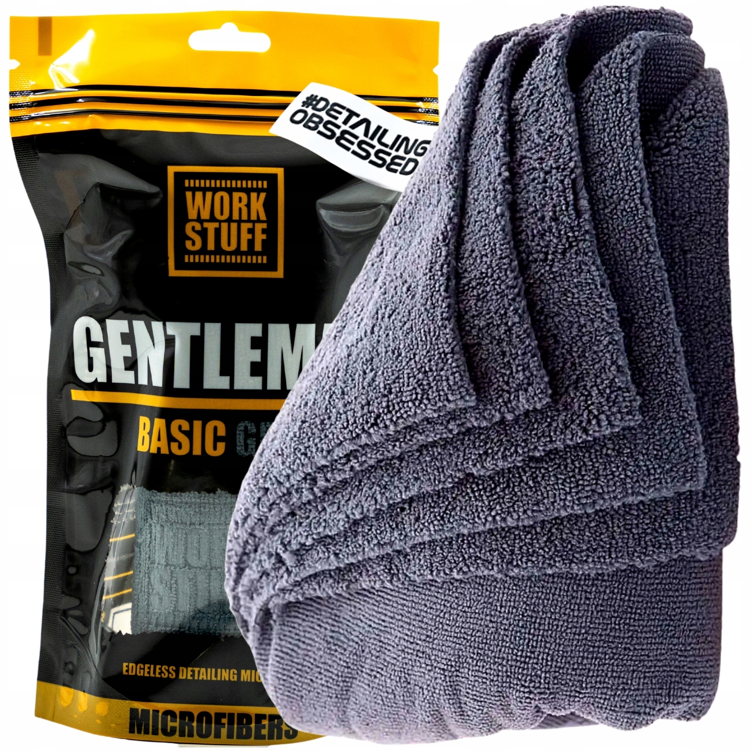 WORK STUFF GENTLEMAN BASIC 350gsm univerzálne mikrovlákno pre detailing 40cm