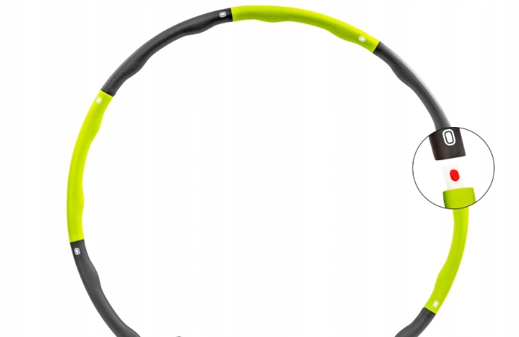 Hula Hop Z Wypustkami 95 CM Odcienie Zieleni