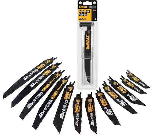 Sada pilových listů pro pilu ocasku 12 Ks DT2441L-QZ DeWalt