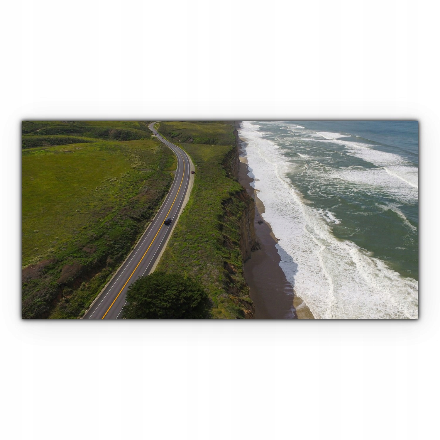 

Fotoobraz na płótnie 140x70 Wybrzeże Droga Morze