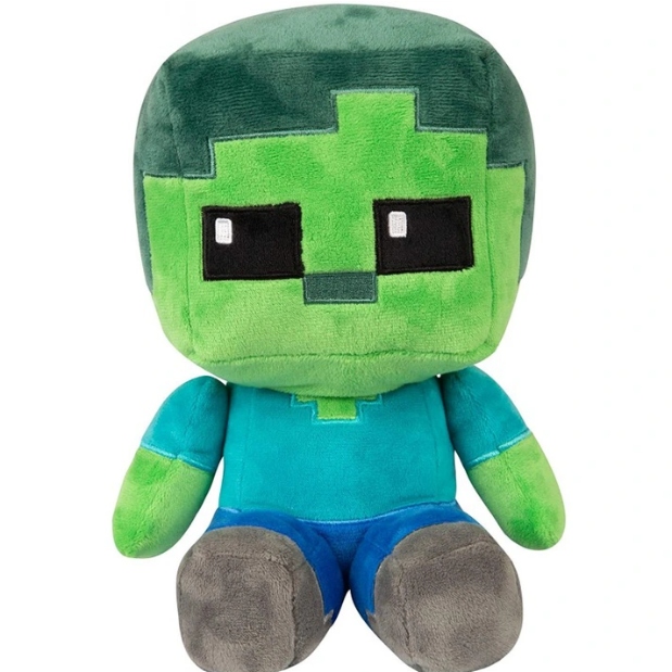 MINECRAFT ZOMBIE PLUSZAK MASKOTKA FIGURKA STEVE Marka Jinx