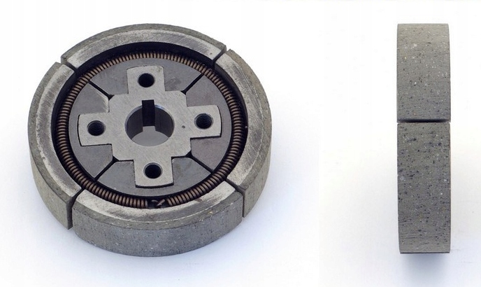 Sprzęgło skoczka 80mm wał 15mm szer. okładzin 18mm nr 158.0.005