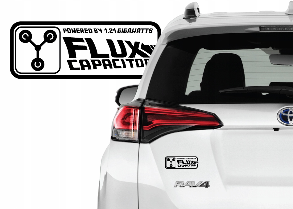 

Naklejka Back to the future flux capacitor 1.21