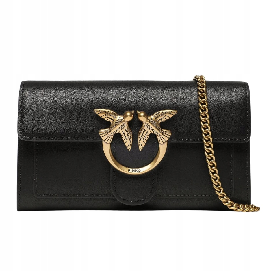 Pinko Černá kabelka Love One Wallet C Vitello