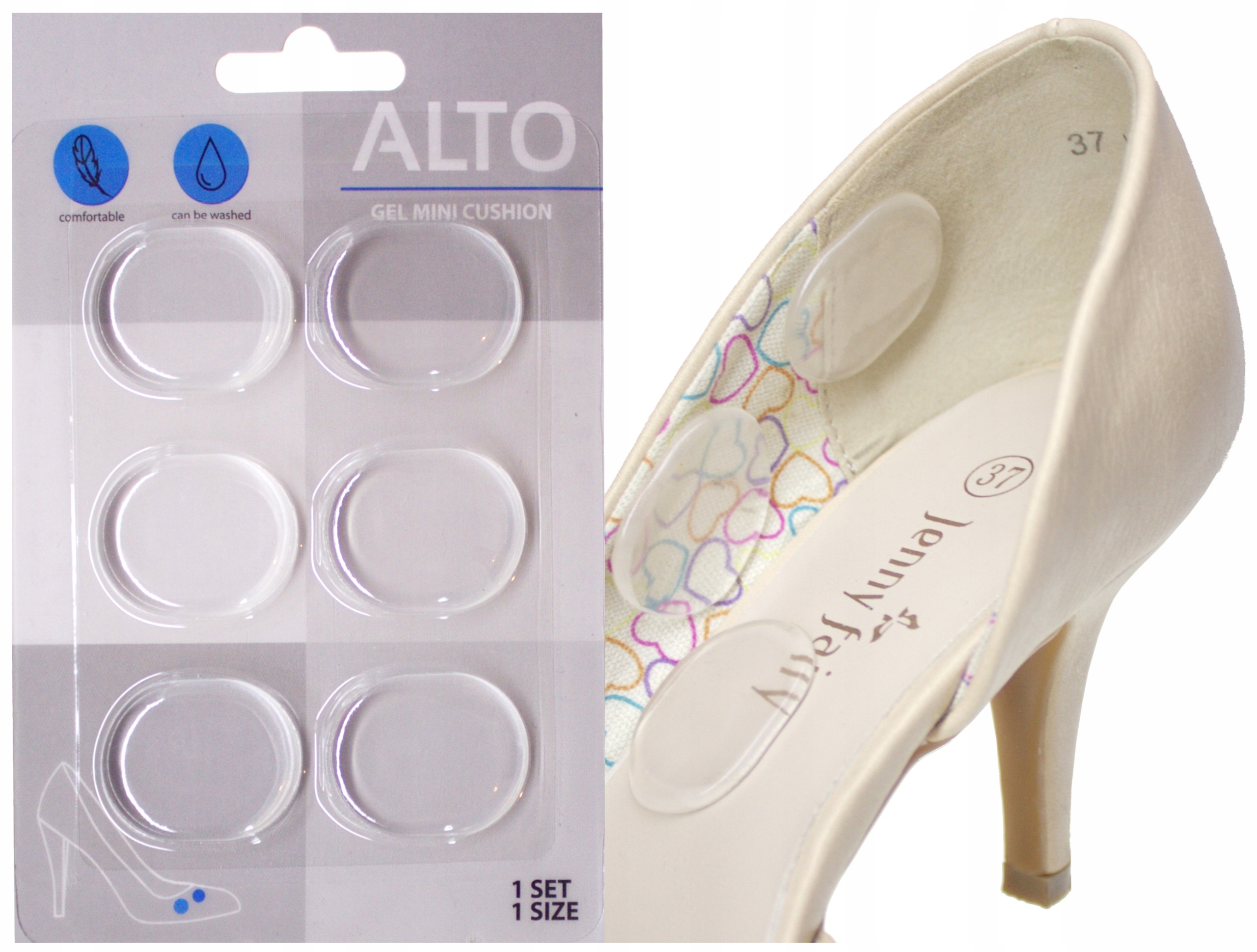 

Plastry Żelowe Samoprzylepne Do Butów Otarcia 6szt