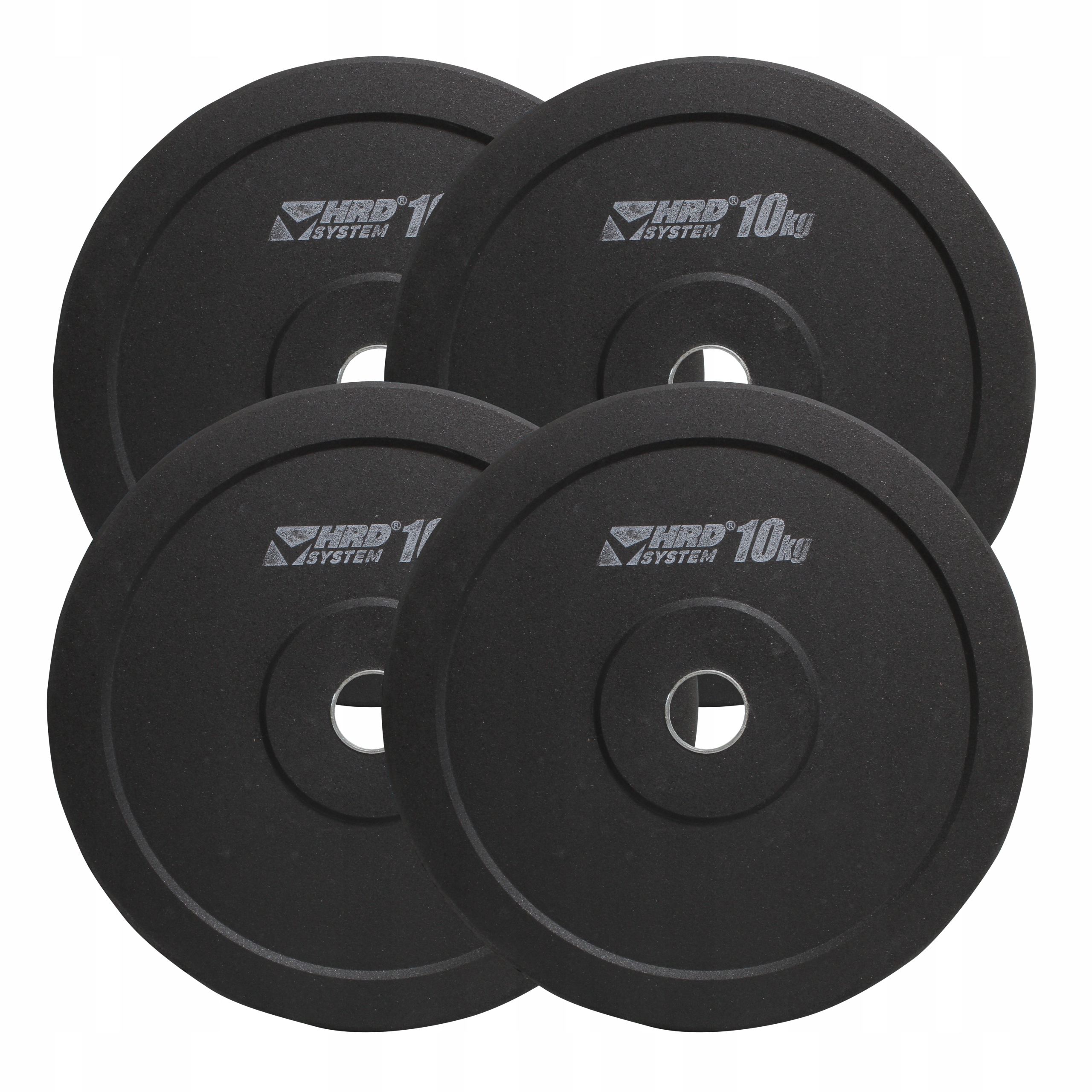 HRD SYSTEM ZESTAW 40KG OBCIĄŻENIE OLIMPIJSKIE BUMPER 50,5MM