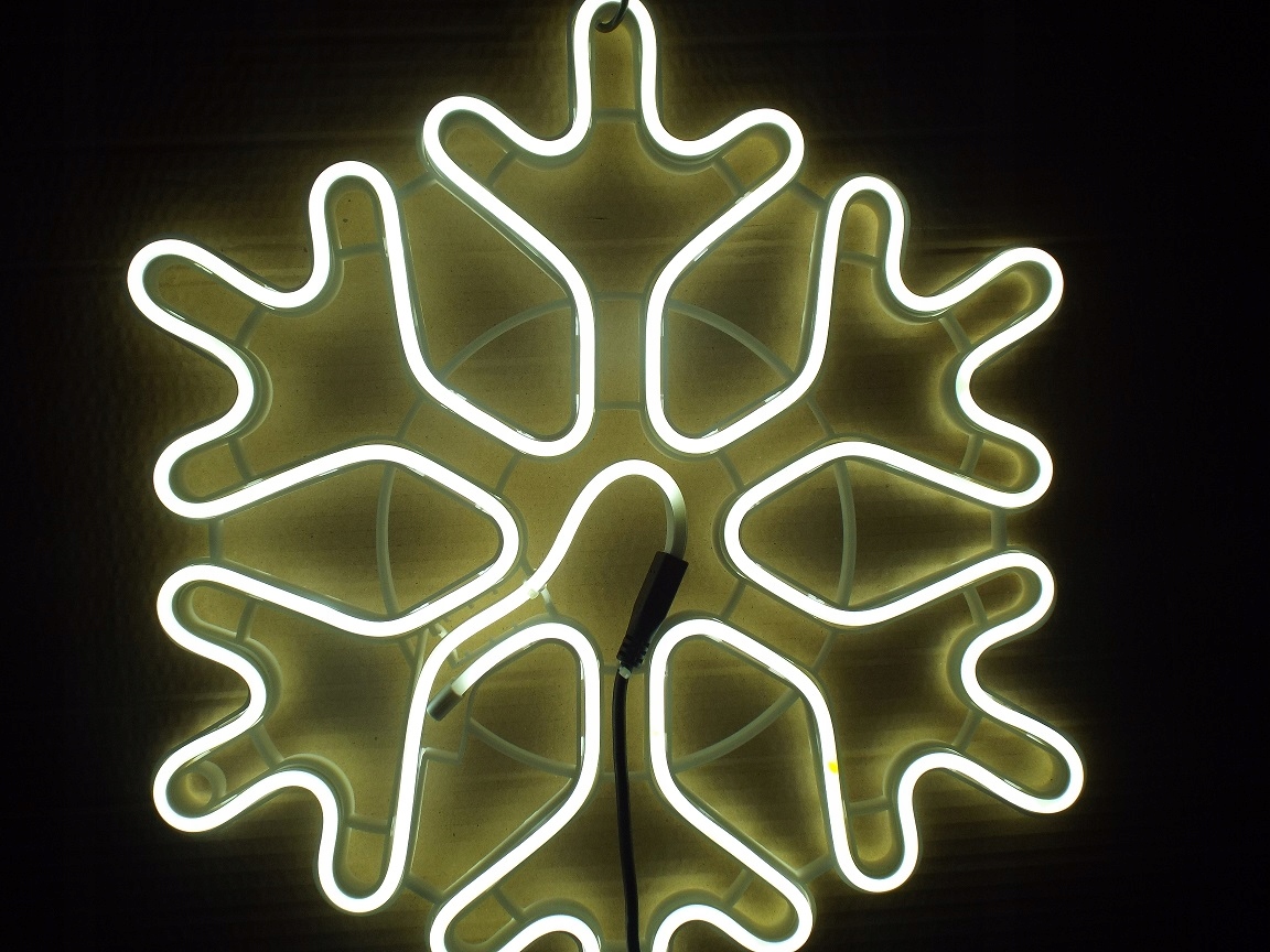 

Śnieżynka 53cm Zimno B. Neon Led Ozdoba Gwiazda