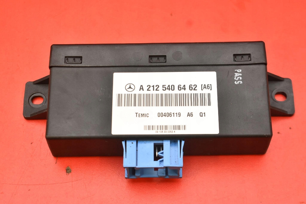 control unit springing A2125406462 MERCEDES E-KLASA W212 2.2 CDI 170 KM 09