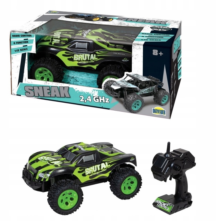 

Zabawka zdalnie sterowana jeżdżąca off-road