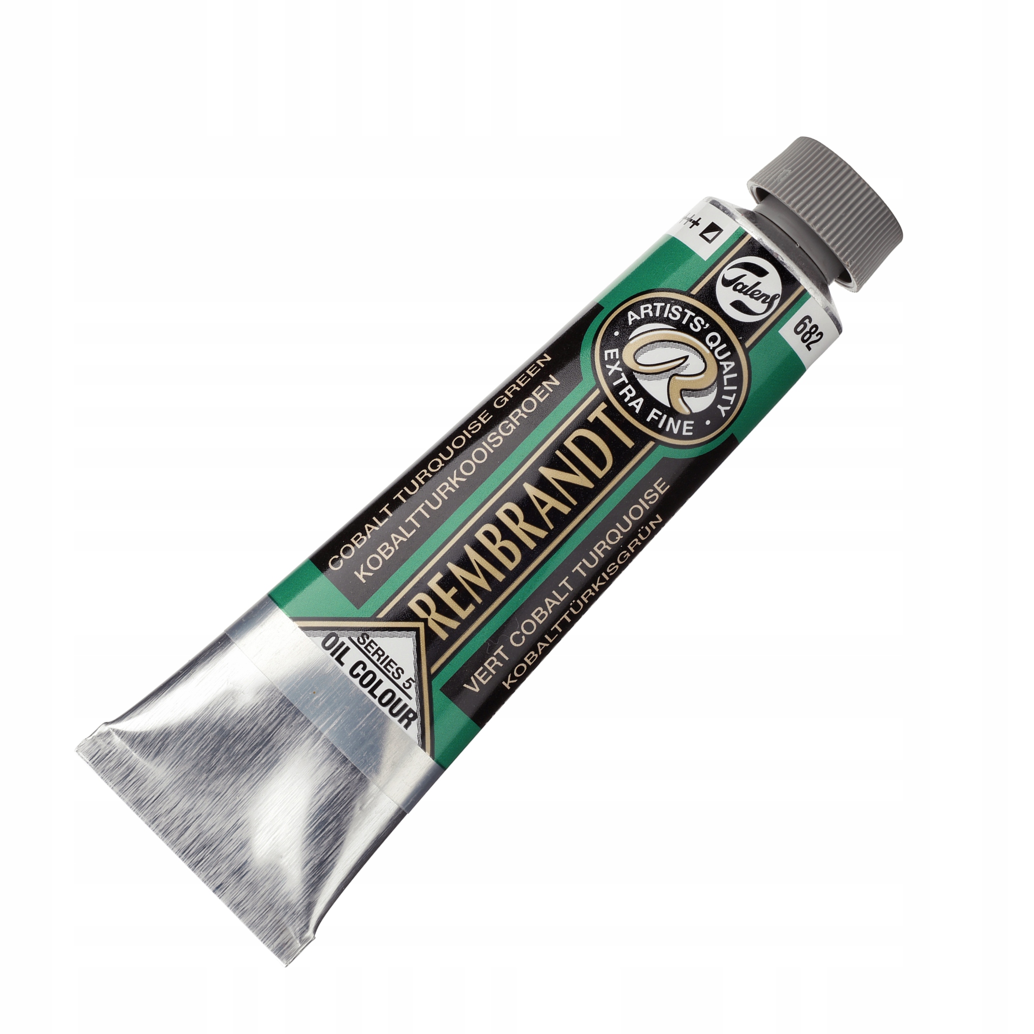 Barva olejová Rembrandt 40ml cobalt turq green 682