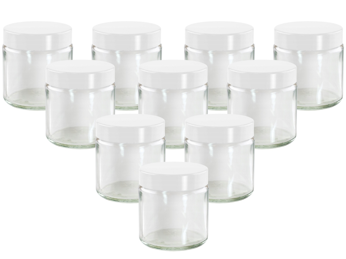 

Słoik przezroczysty pojemnik do świec 120ml x10
