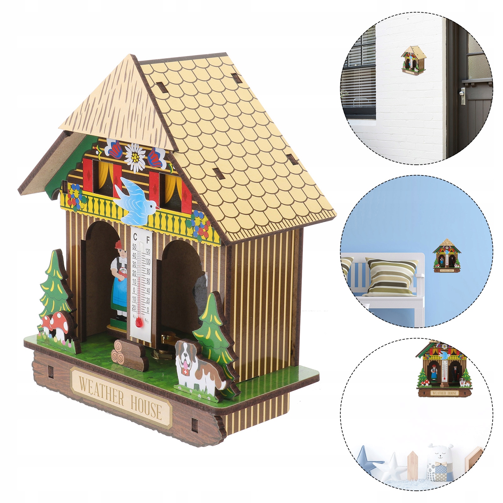 SŁONECZNE I DESZCZOWE PUDEŁKO Długość 18 cm