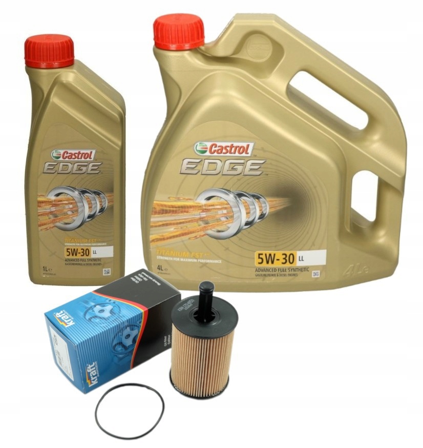 Filter olej 5W30 LL Audi A4 B8 A5 2.0 Tdi 143 Km